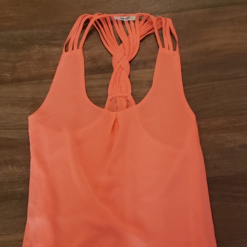 Gorgeous Coral Racerback Tank